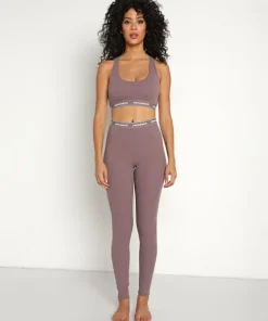 Joah Brown Sports Bras>The Sports Bra Sueded Mauve