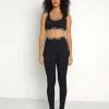 Joah Brown Sports Bras>The Sports Bra Sueded Onyx