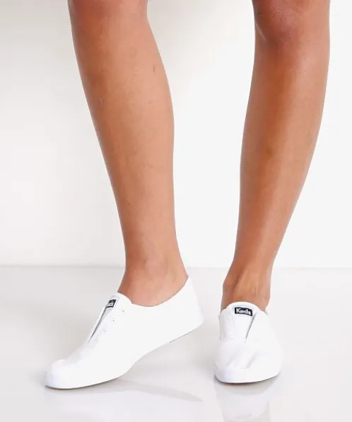 Keds Sneakers>Chillax Washed Original White