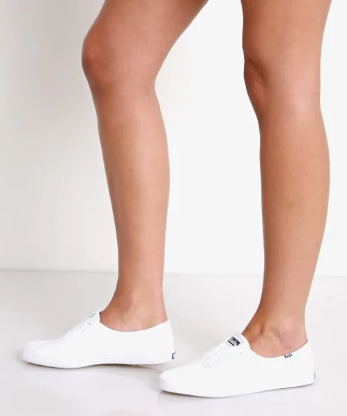 Keds Sneakers>Chillax Washed Original White