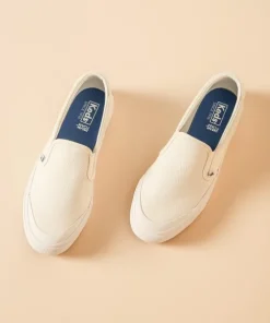 Keds Sneakers>Crew Kick 75 Slip On Canvas Sneaker White