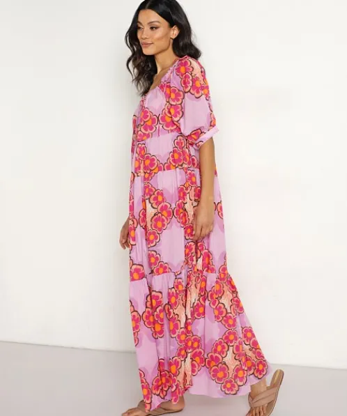 Kinga Csilla Dresses>Anuenue Liberty Dress Pink