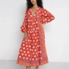 Kinga Csilla Dresses>Folk Fez Block Dress