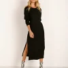 Knot Sisters Dresses>Diddy Dress Black