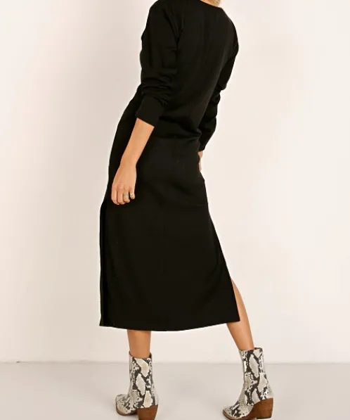 Knot Sisters Dresses>Diddy Dress Black