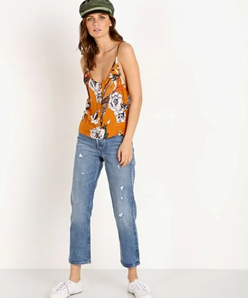 Knot Sisters Tops>Lisa Tank Miss Saigon