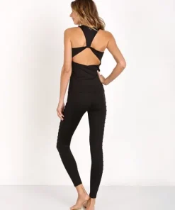Koral Tops>Ratio Tank Black