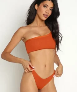 L Space Bikinis>Axel Bikini Top Amber