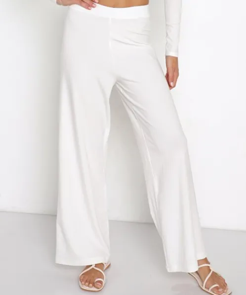 L Space Pants>Charlie Pant Cream