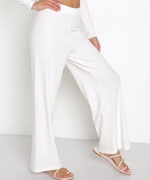 L Space Pants>Charlie Pant Cream