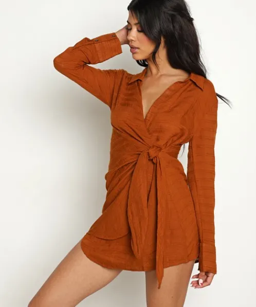 L Space Dresses>Daydream Tunic Amber