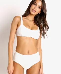 L Space Bikinis>Eco Jess Bikini Top Cream
