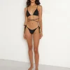 L Space Bikinis>Kara Bikini Top Black