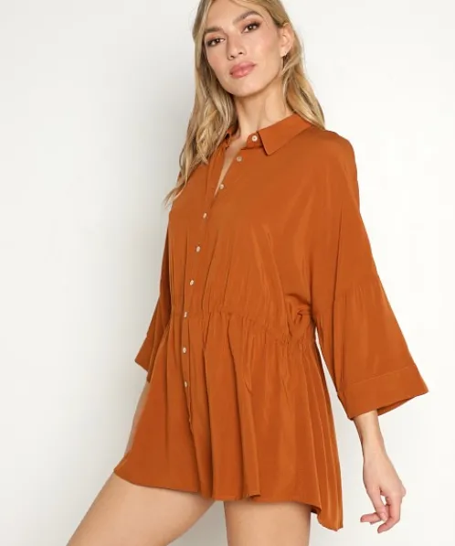 L Space Cover Ups | Dresses>Pacifica Tunic Amber