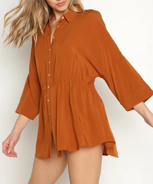 L Space Cover Ups | Dresses>Pacifica Tunic Amber