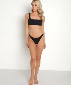 L Space Bikinis>Rylee Bikini Bottom Black