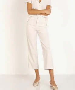 LACAUSA Pants>Brushed Stella Trousers Moon