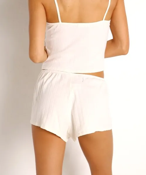 LACAUSA Shorts | Shorts>Kiki Short Panna Cotta