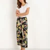 LACAUSA Pants>Petal Trousers Garden Floral