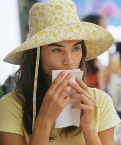 Lack of Color Accessories>Holiday Bucket Hat Sunshine Bloom