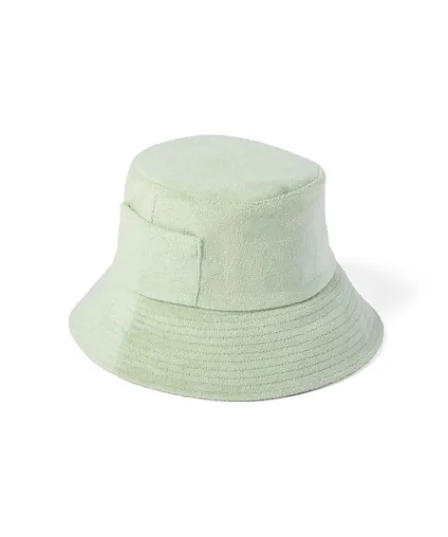 Lack of Color Accessories | Accessories>The Terry Wave Bucket Hat Mint