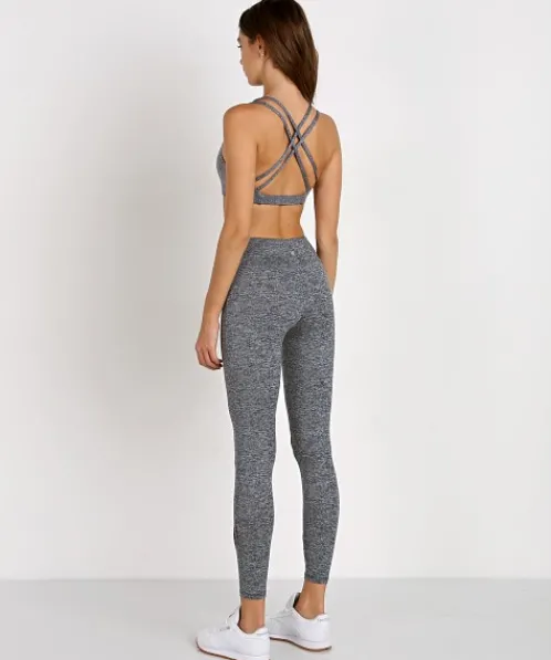 Lanston Bottoms>Sport Kass X Legging Charcoal