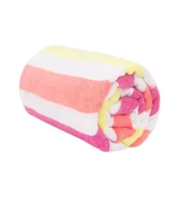 Las Bayadas Accessories>La Paula Towel Pink Yellow