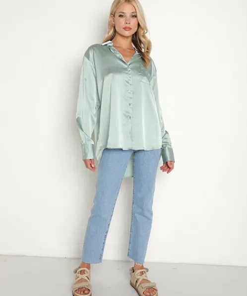 LBLC Tops>Smith Blouse Jade