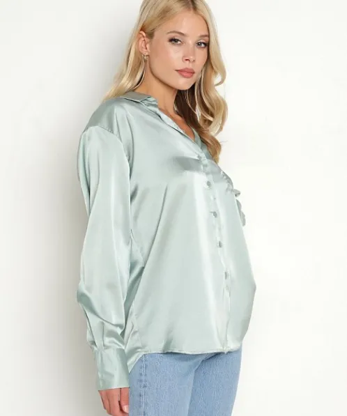 LBLC Tops>Smith Blouse Jade
