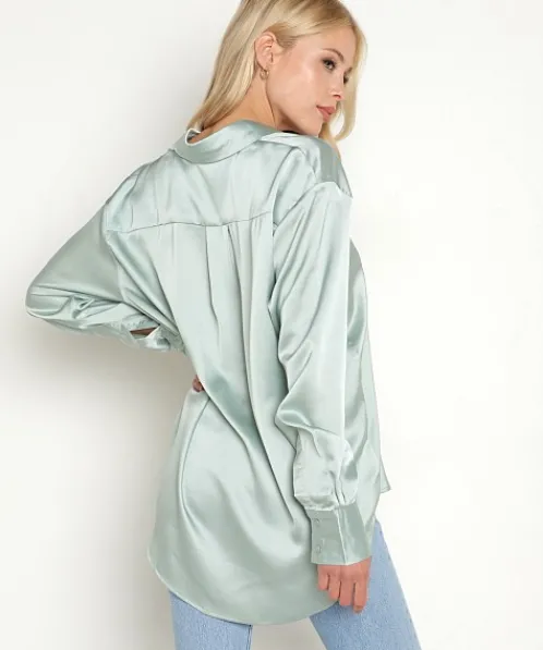 LBLC Tops>Smith Blouse Jade