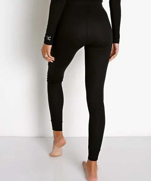 Les Girls Les Boy Pants>s Fine Rib Lounge Pant Black