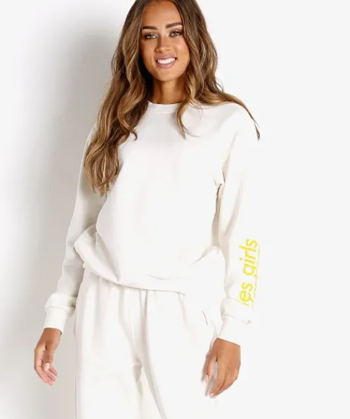 Les Girls Les Boy Knits>s Ultimate Fit Crewneck Vaporous Grey