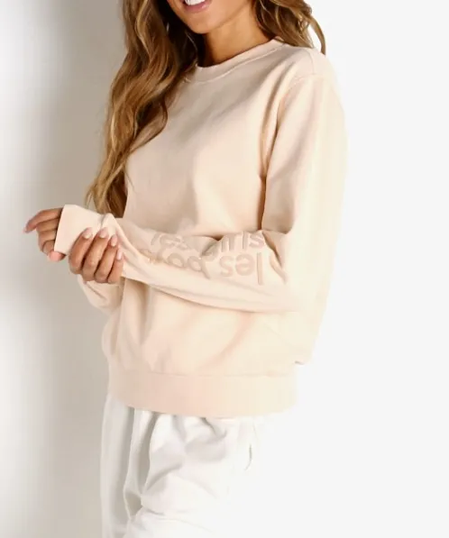 Les Girls Les Boy Knits>s Ultimate Fit Crewneck Shifting Sand