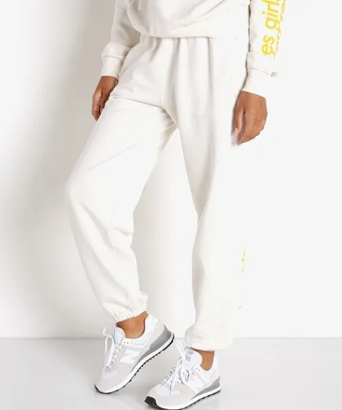 Les Girls Les Boy Pants>s Ultimate Fit Loose Jogger Vaporous Grey
