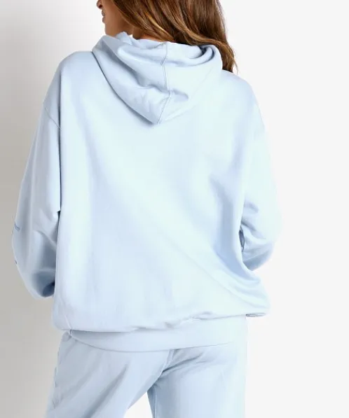 Les Girls Les Boy Knits>s Ultimate Fit Hoodie Cashmere Blue