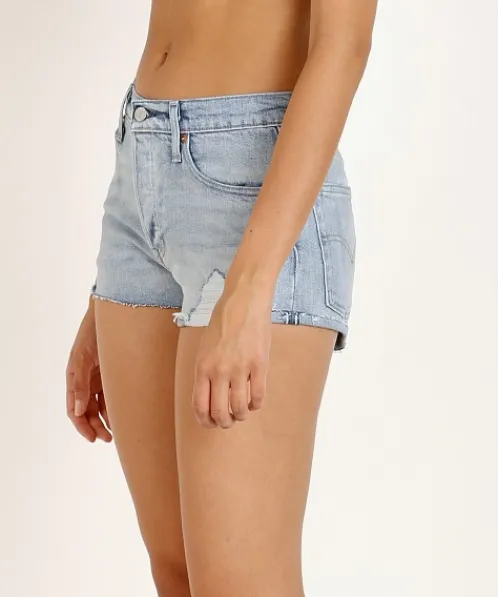 Levi's Shorts>501 High Rise Short LMC Slad Bleached
