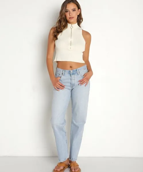 Levi's Pants>501 90's Jean Light Indigo Worn In