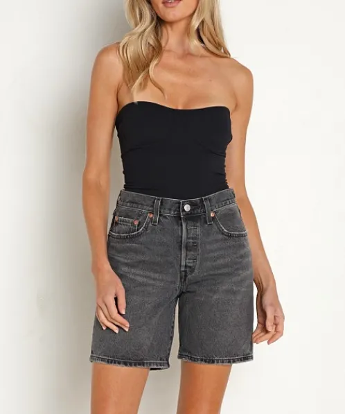 Levi's Shorts>501 90's Shot Black Worn