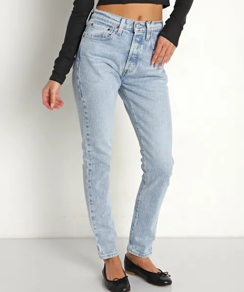 Levi's Pants>501 Skinny Jeans Tango Light