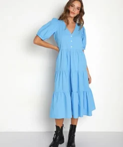 Levi's Dresses>Eileen Midi Dress Bonnie Blue Boonie Blue