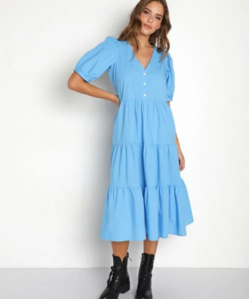 Levi's Dresses>Eileen Midi Dress Bonnie Blue Boonie Blue
