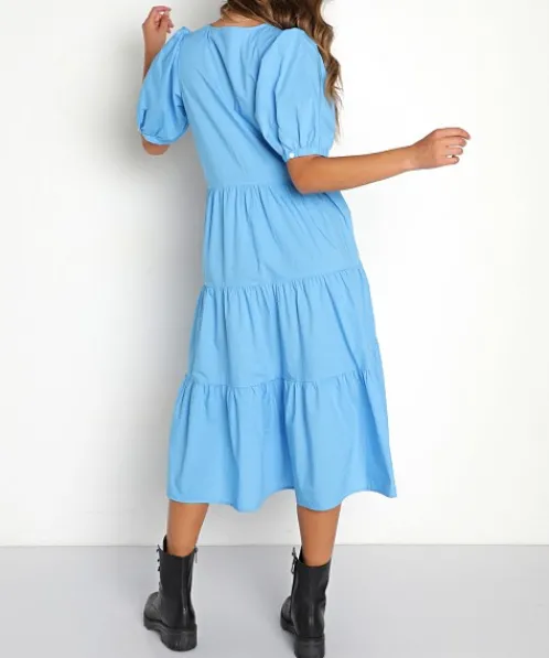 Levi's Dresses>Eileen Midi Dress Bonnie Blue Boonie Blue