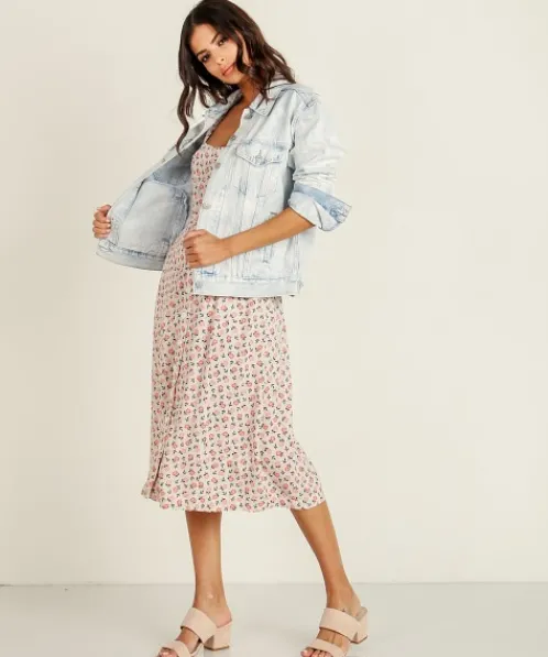 Levi's Jackets>Ex Boyfriend Trucker Jacket Faint Hearted Trucker