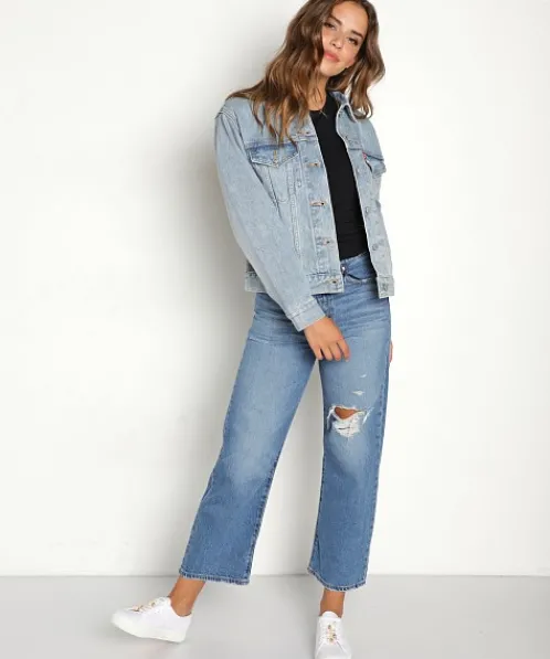 Levi's Jackets>Ex-Boyfriend Denim Trucker Jacket For Real
