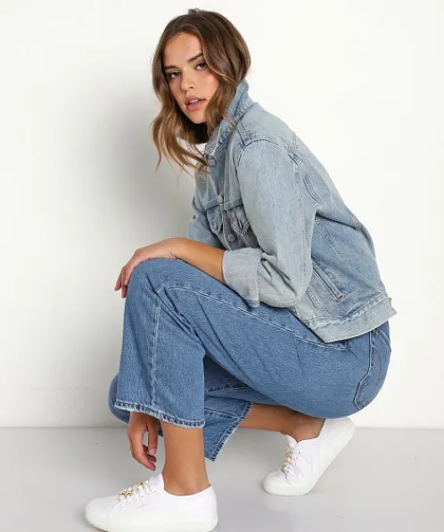 Levi's Jackets>Ex-Boyfriend Denim Trucker Jacket For Real
