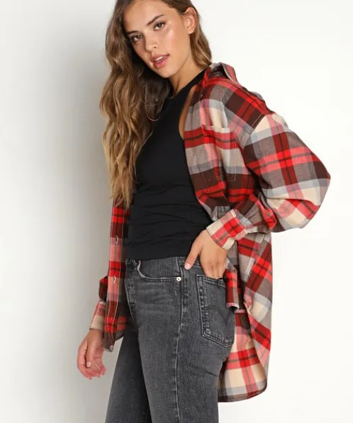 Levi's Tops>Remi Utility Shirt Rosie Plaid