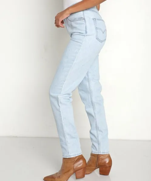 Levi's Pants>80's Mom Jean Light Indigo Stone Wash