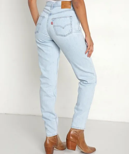 Levi's Pants>80's Mom Jean Light Indigo Stone Wash