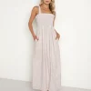 Levi's Dresses>Tanner Scrunchie Dress Bianca Plaid Misty Lilac