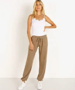 LNA Clothing Pants>Brushed Terry Sweat Taupe